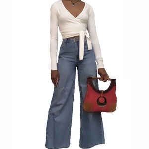 HIRISE WIDE LEG DENIM